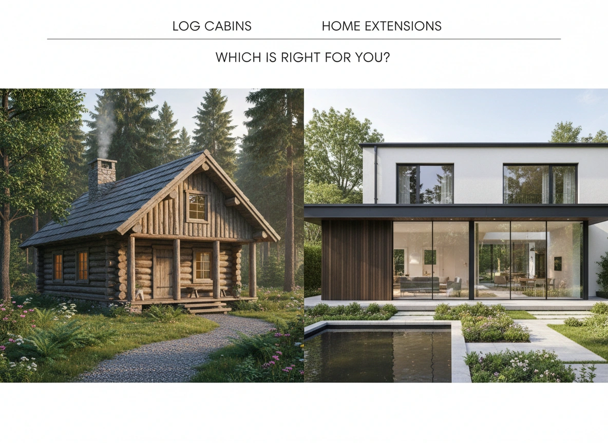Log Cabins vs. Home Extensions: Which Is Right for You?