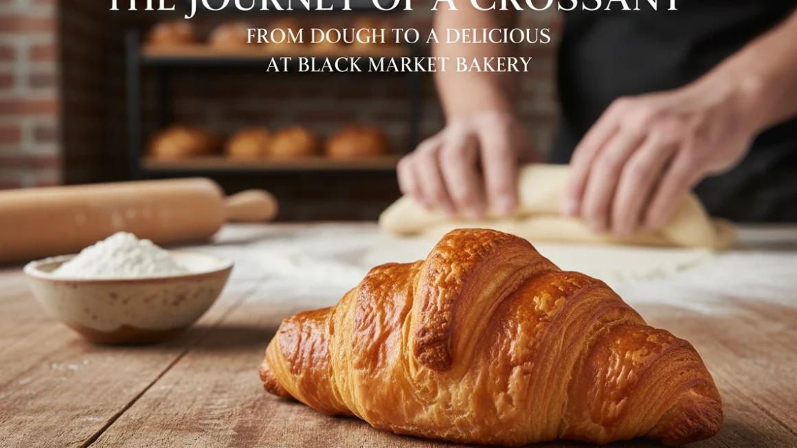 The Journey of a Croissant: From Dough to Delicious at Black Market Bakery