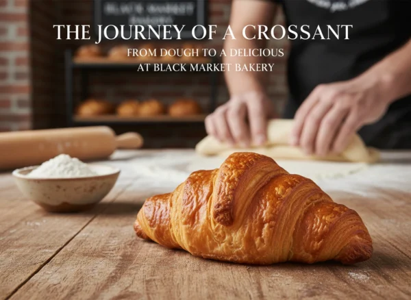 The Journey of a Croissant: From Dough to Delicious at Black Market Bakery