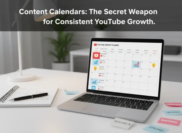 Content Calendars: The Secret Weapon for Consistent YouTube Growth
