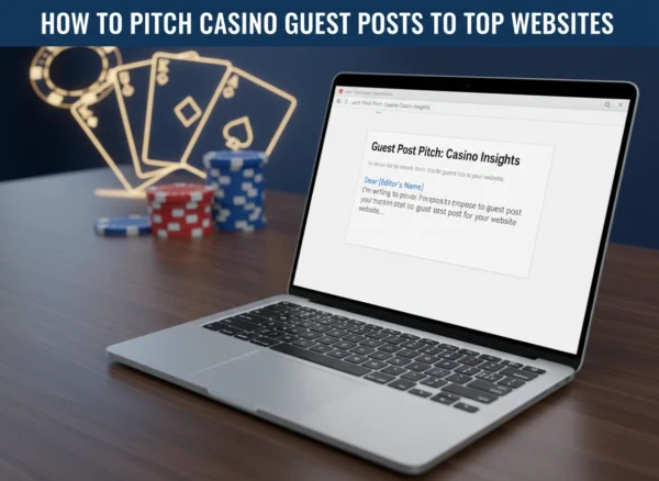 How to Pitch Casino Guest Posts to Top Websites