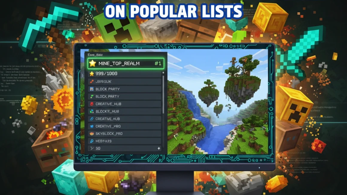 Rank Your Minecraft Server on Popular Lists