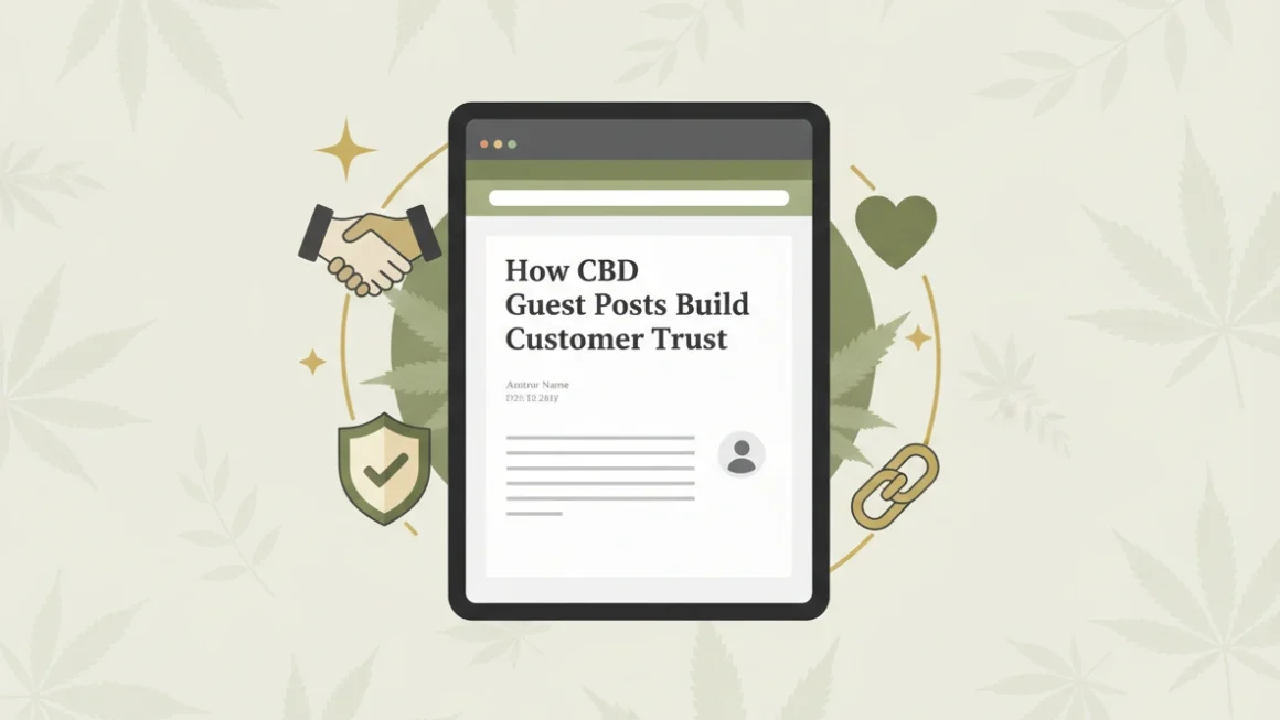 How CBD Guest Posts Build Customer Trust