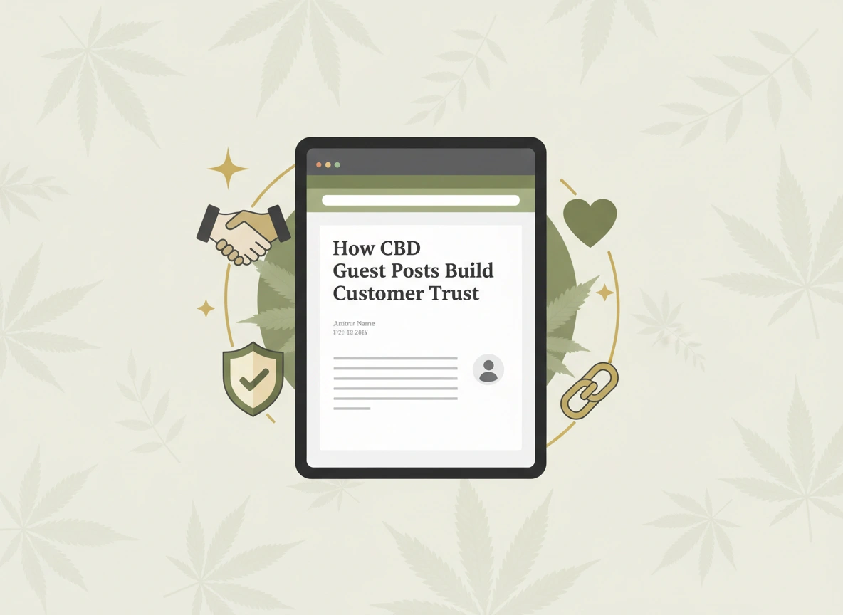 How CBD Guest Posts Build Customer Trust