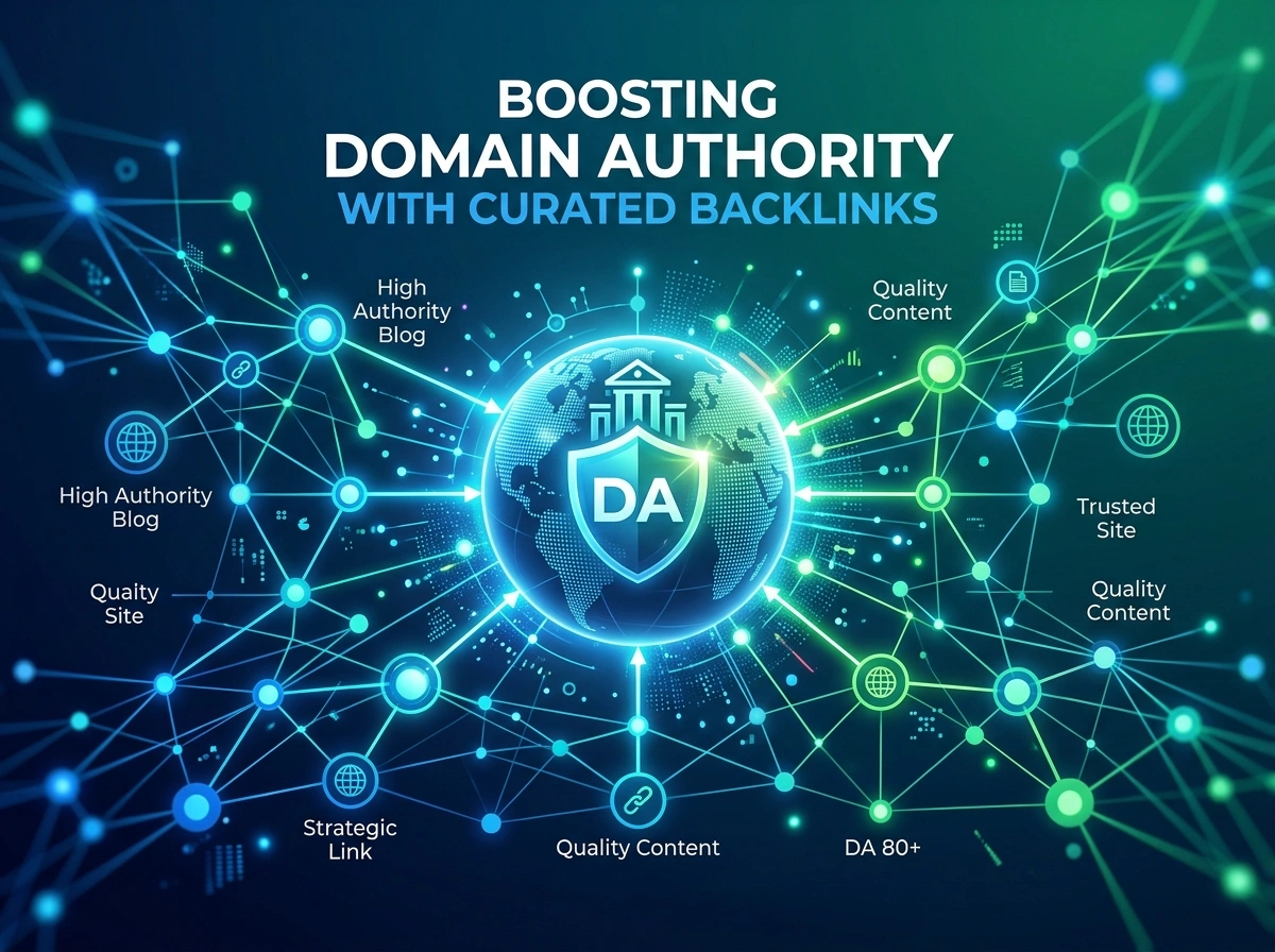 Boosting Domain Authority with Curated Backlinks