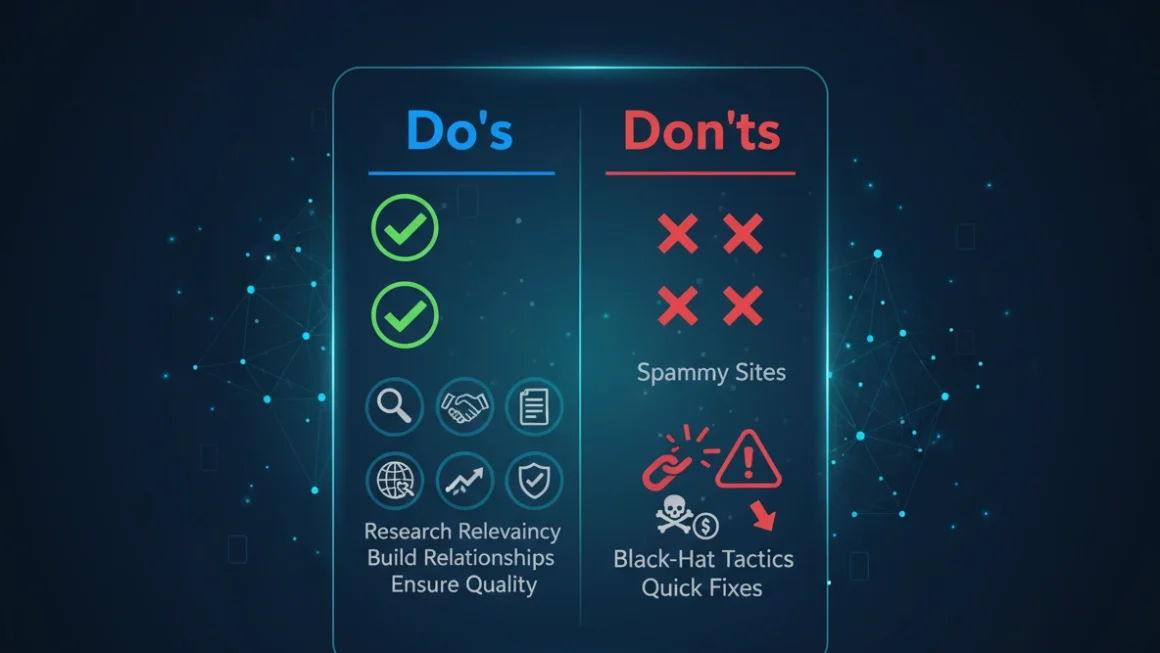 The Do's and Don'ts of Buying Niche Edits Links