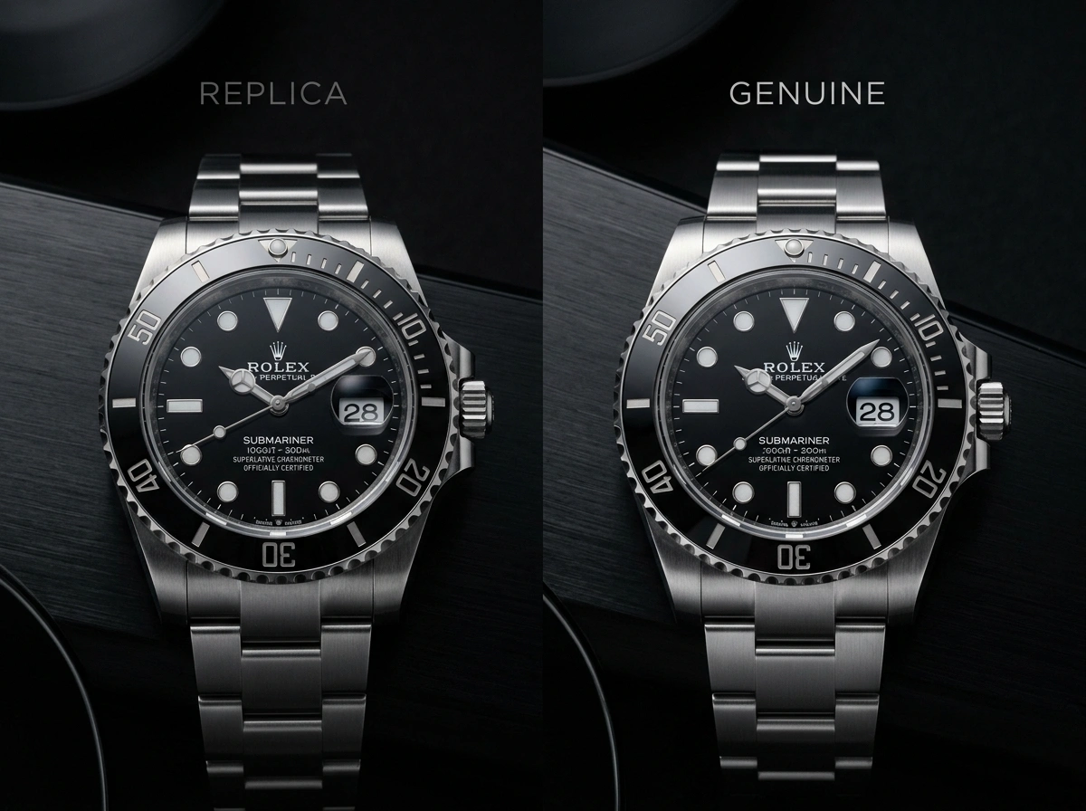Replica Rolex Submariner vs. Genuine: What Actually Sets Them Apart