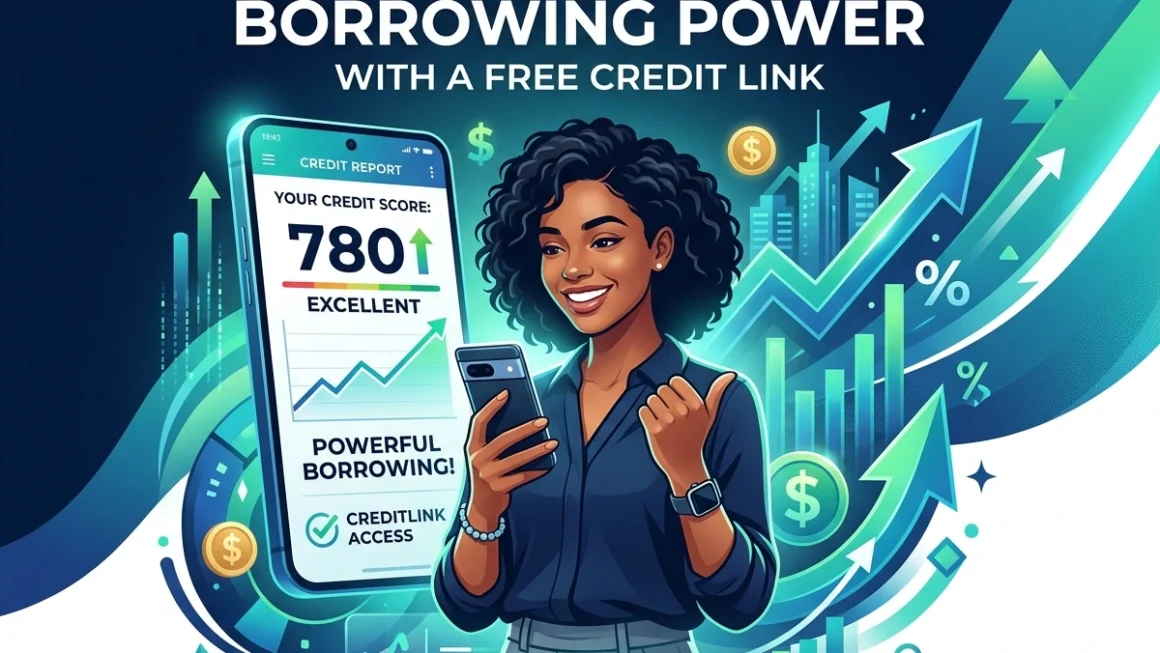 How to Improve Your Borrowing Power With a Free Credit Link