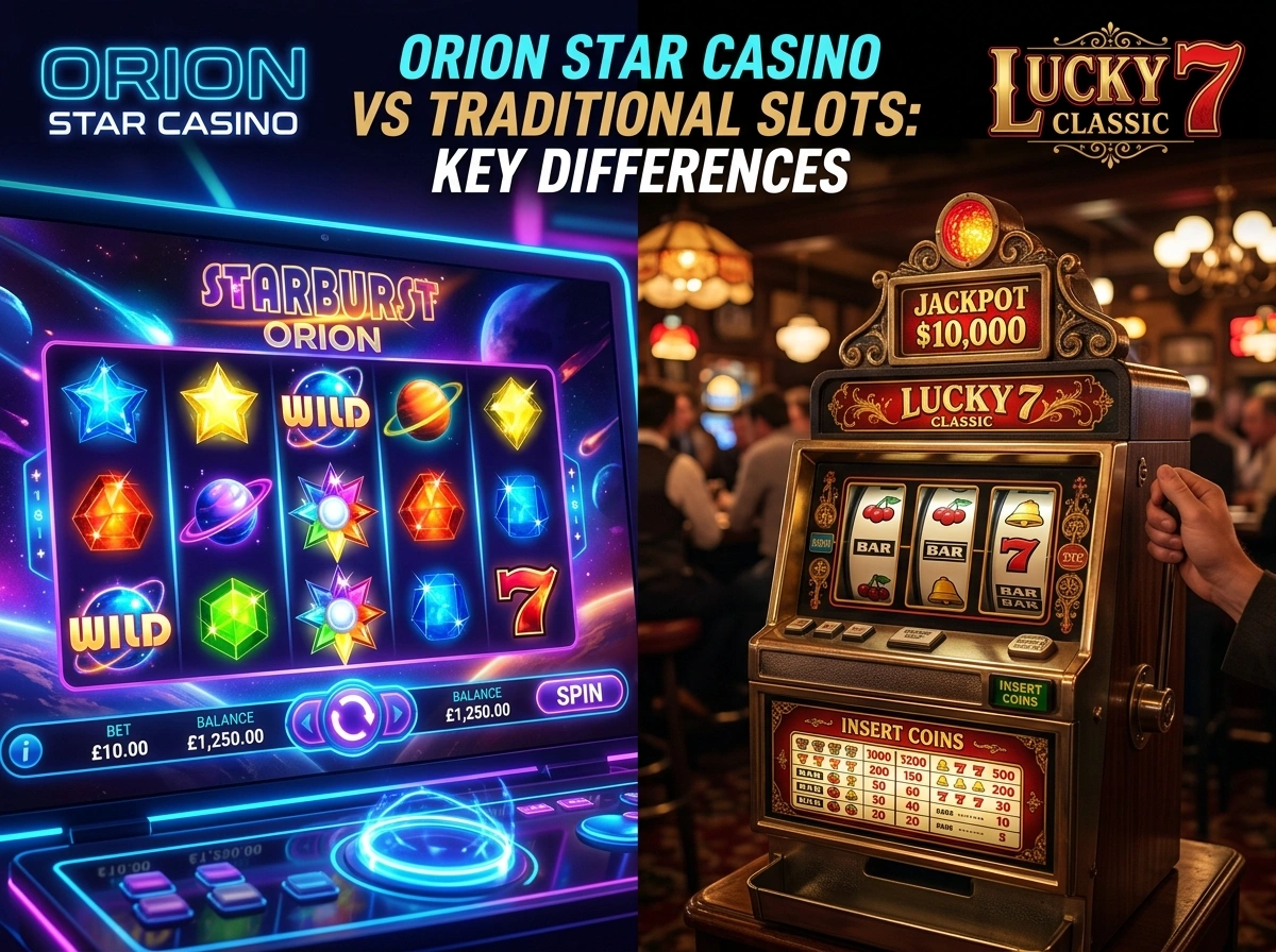 Orion Star Casino vs Traditional Slots: Key Differences