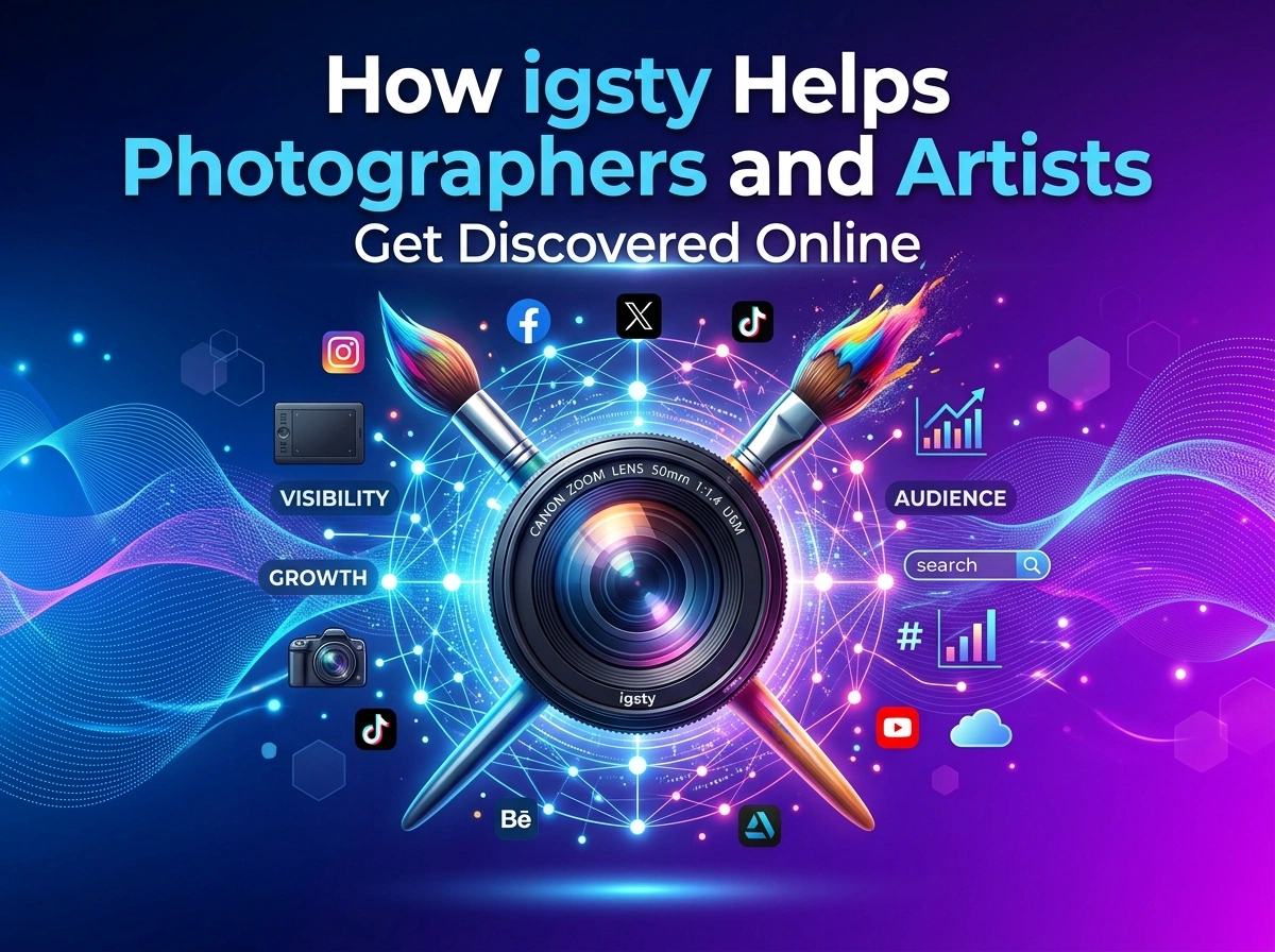 How igsty Helps Photographers and Artists Get Discovered Online