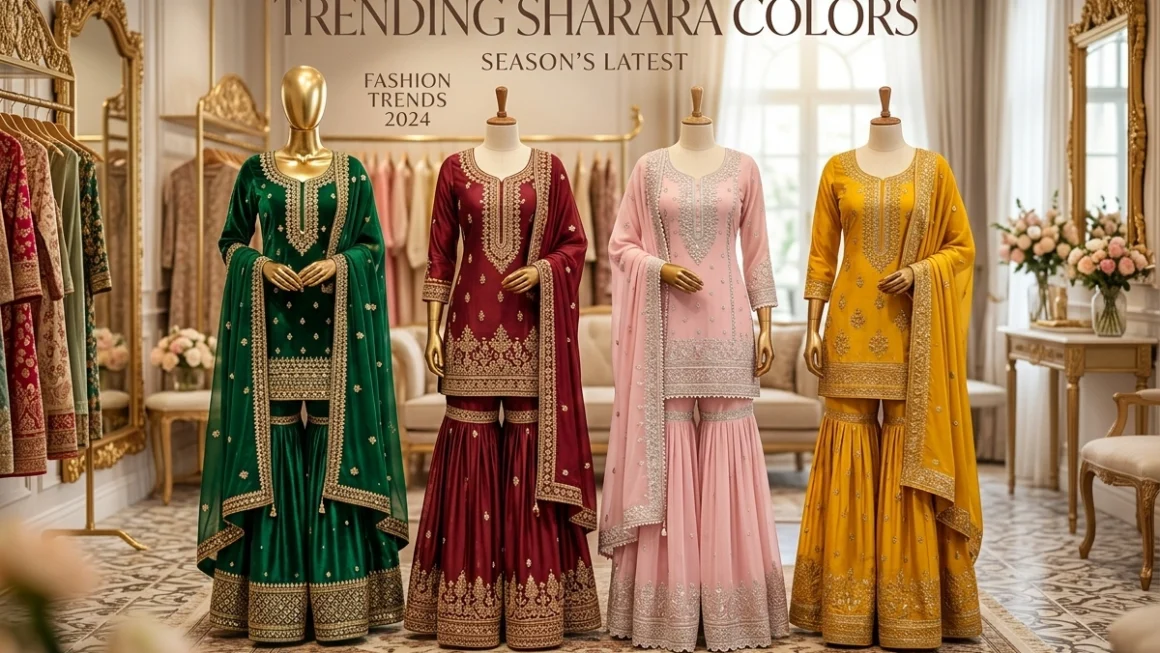 Sharara Dress Color Trends You Need to Know This Season