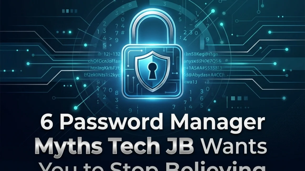 6 Password Manager Myths Teck JB Wants You to Stop Believing