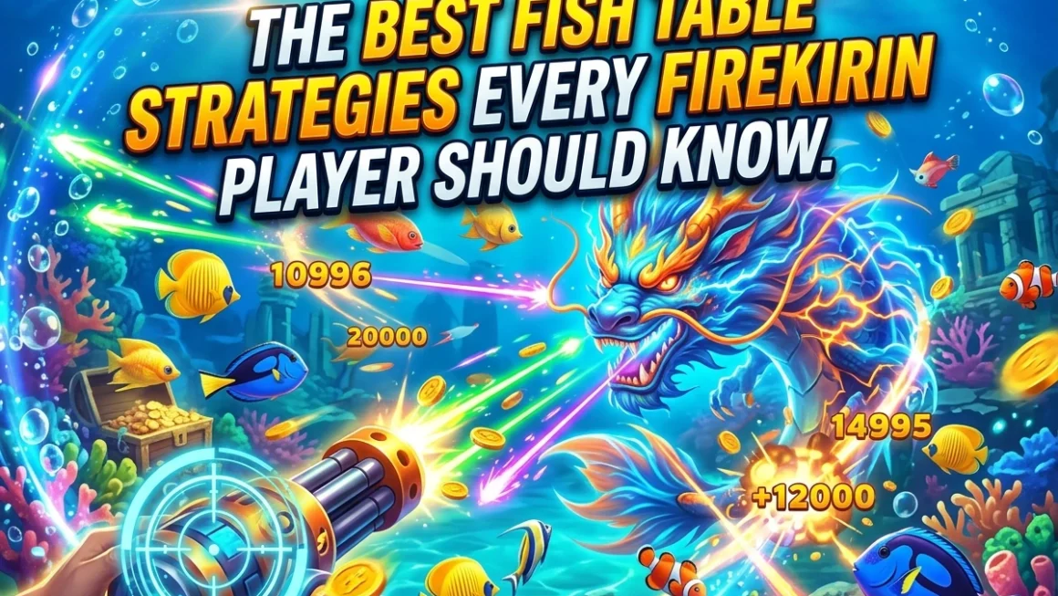 The Best Fish Table Strategies Every FireKirin Player Should Know